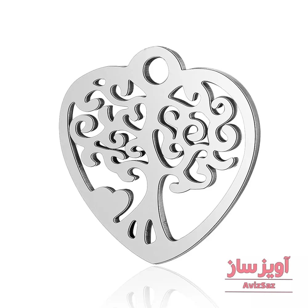 گردنبند قلب درخت کد 101091
