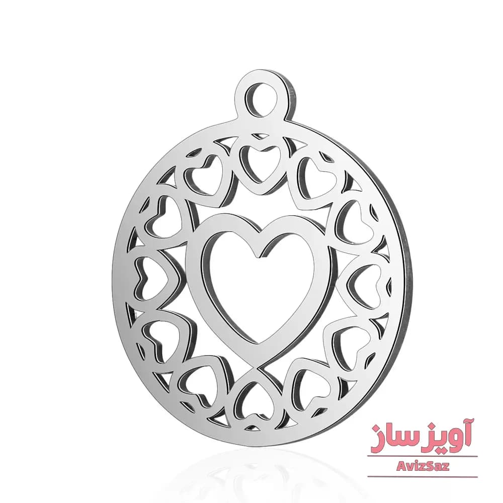 گردنبند قلب کد 101085