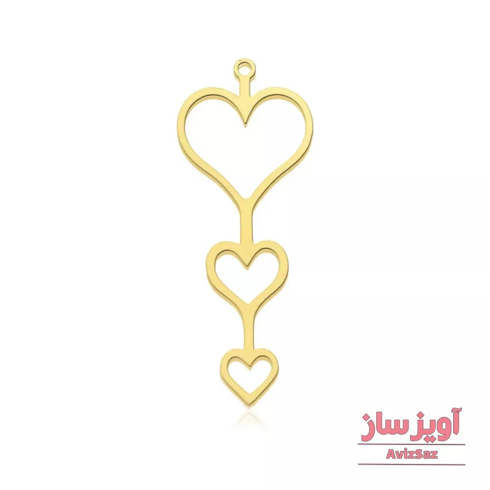 گردنبند قلب کد 101082