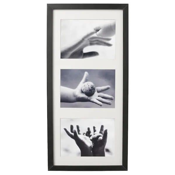 قاب عکس ایکیا، مدل RIBBA، چوب، مشکی، 23X50 سانتی متر — تصویر ۲