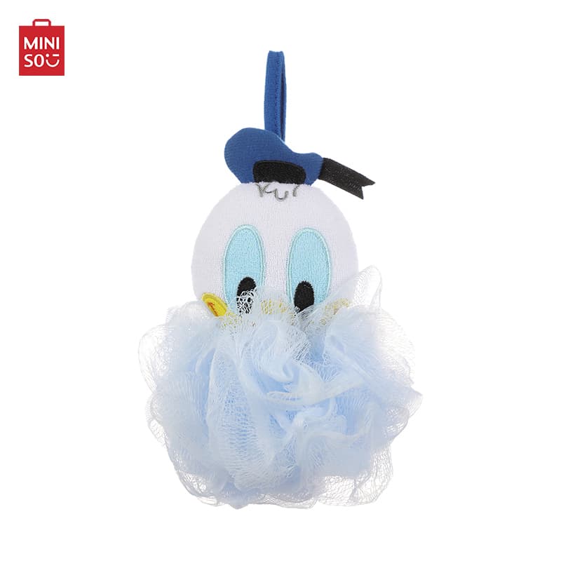 لیف مینیسو، مدل Miniso Classic Disney Collection 3D Bath Glove (Duck)، آبی، داکی