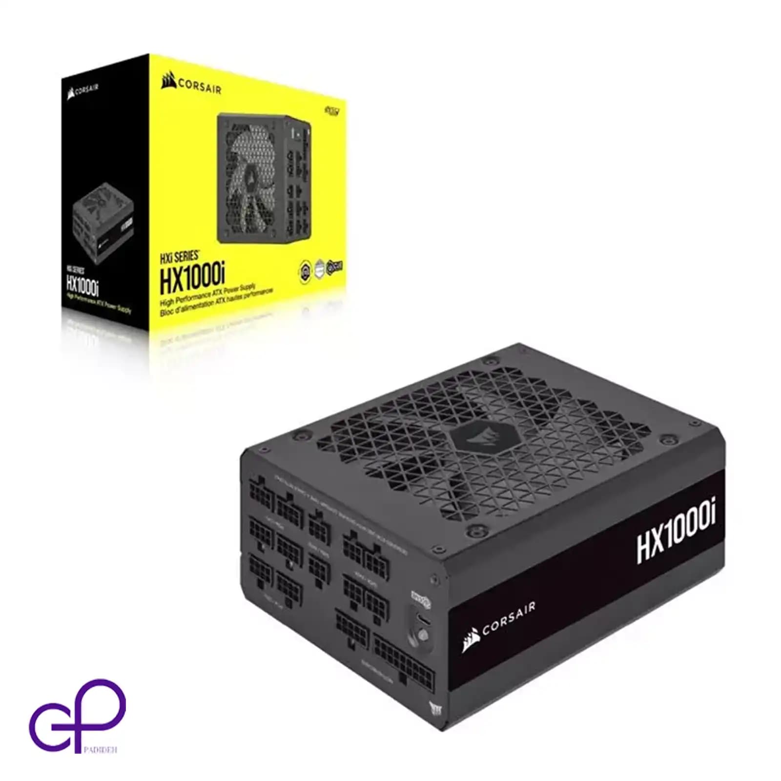 پاور کیس کورسیر HX1000i (ATX 3.0) Platinum با توان 1000 وات — تصویر ۳