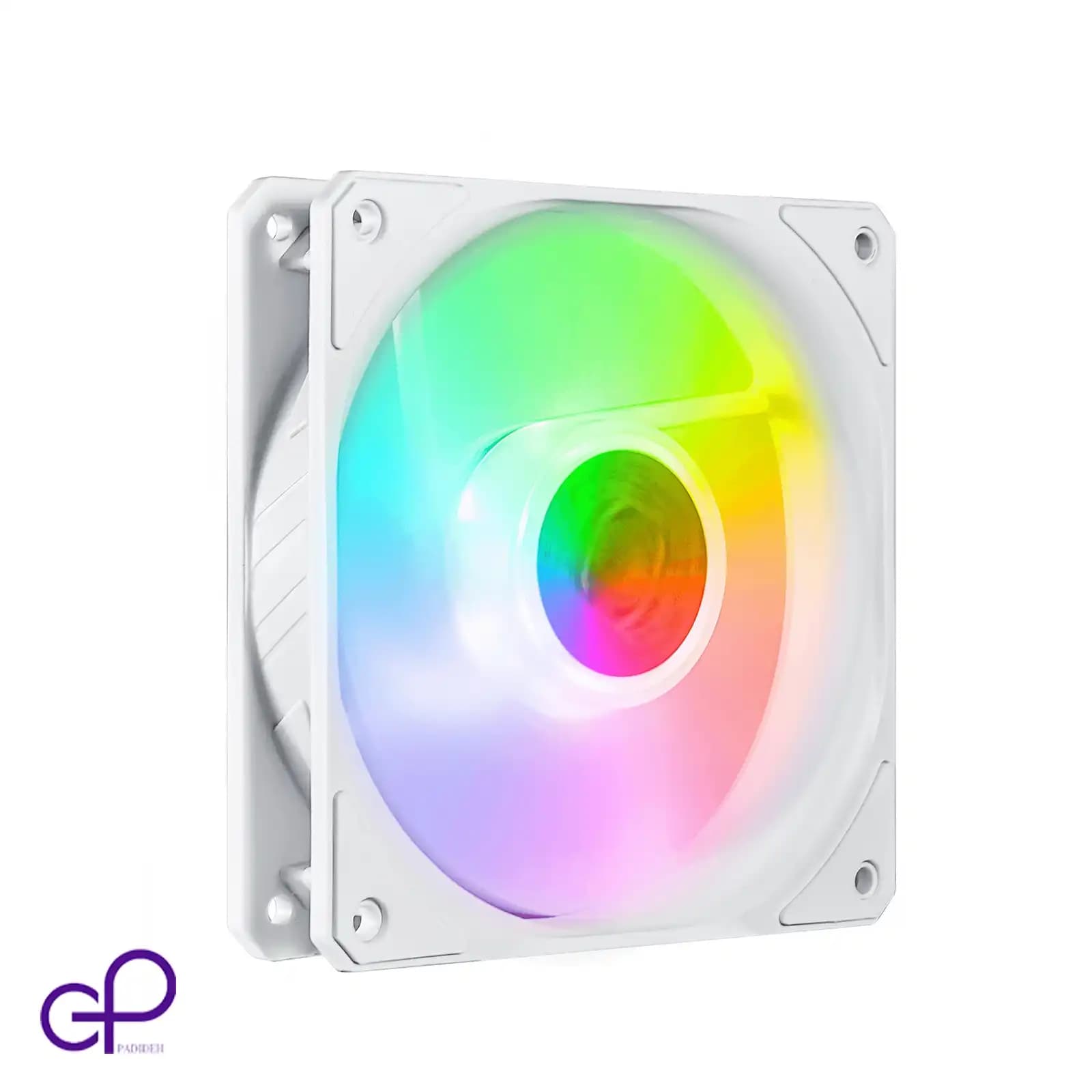 فن کیس کولر مستر SICKLEFLOW 120 ARGB White