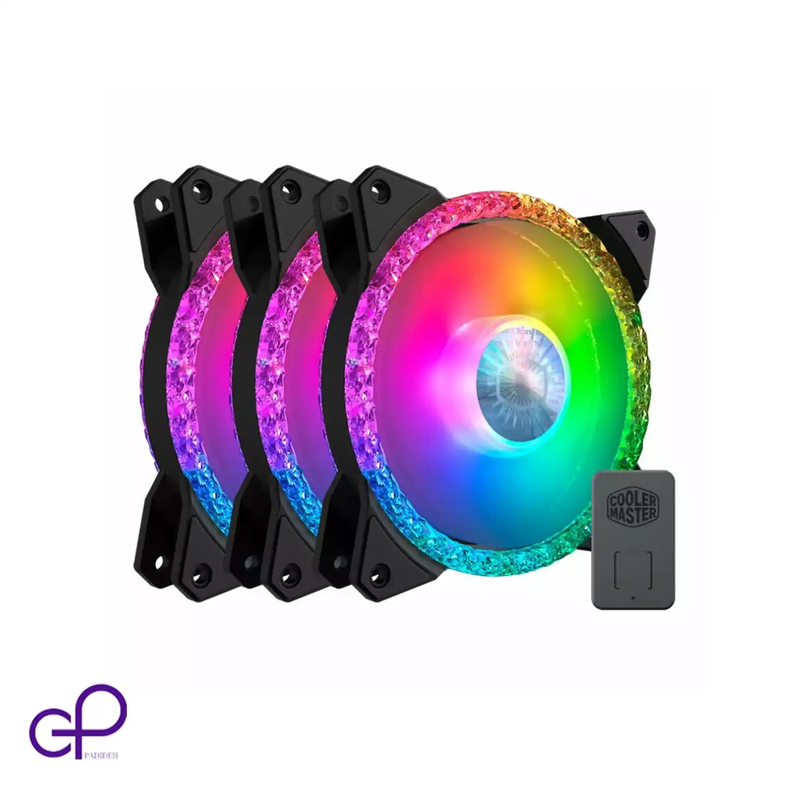 فن کیس کولر مستر MASTERFAN MF120 PRISMATIC 3in1
