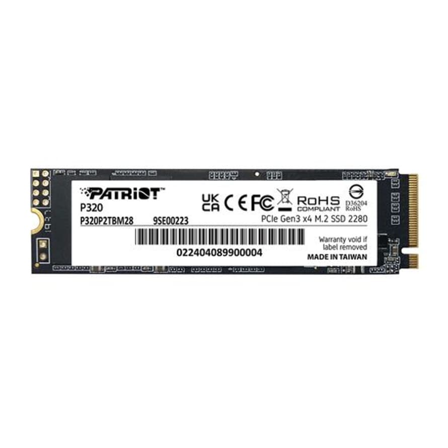 حافظه SSD M2 Patriot اینترنال پاتریوت P320 ظرفیت 1 ترابایت