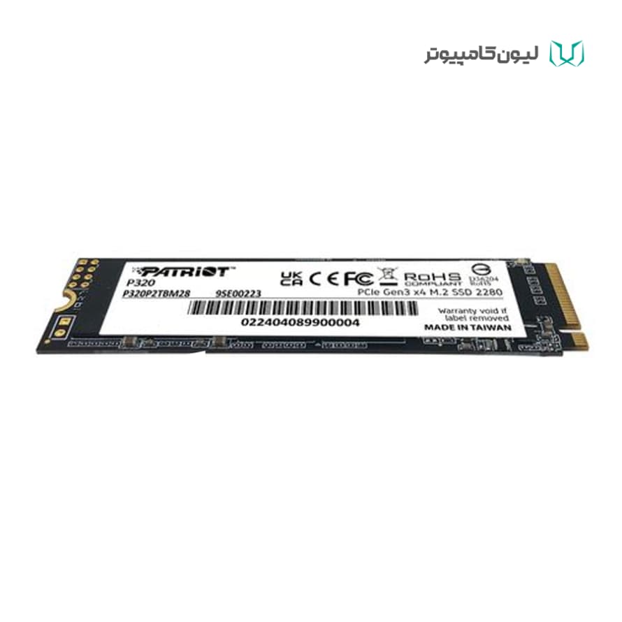 حافظه SSD M2 Patriot اینترنال پاتریوت P320 ظرفیت 1 ترابایت — تصویر ۲