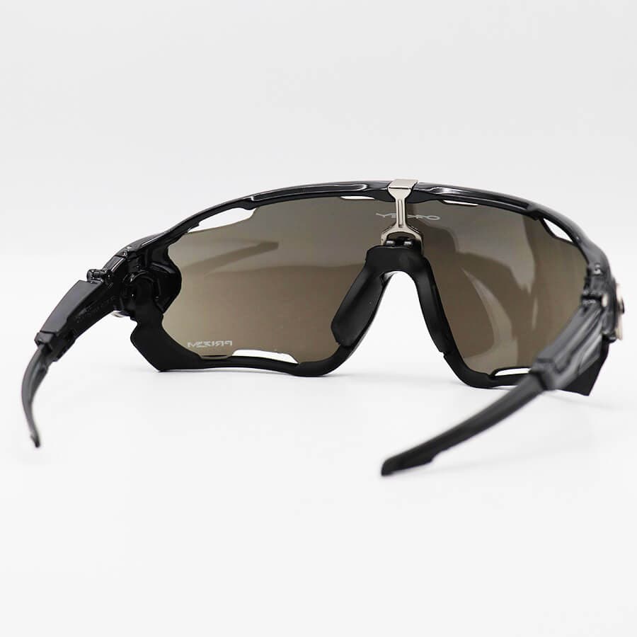 عینک ورزشی OAKLEY با فریم مشکی رنگ، 5 کاور لنز قابل تعویض و تجهیزات کامل مدل OO9290-B13 — تصویر ۷
