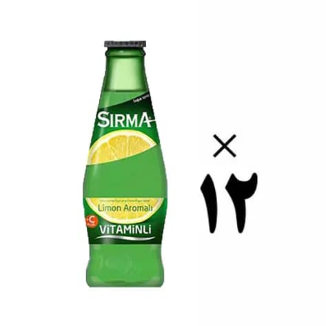 آب معدنی ویتامین دار لیمو سیرما 12 عددی Sirma
