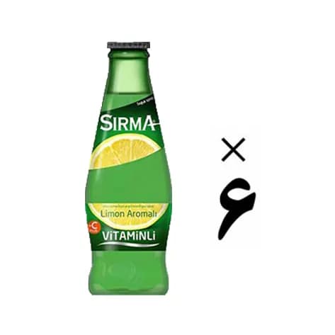 آب معدنی ویتامین دار لیمو سیرما 6 عددی Sirma