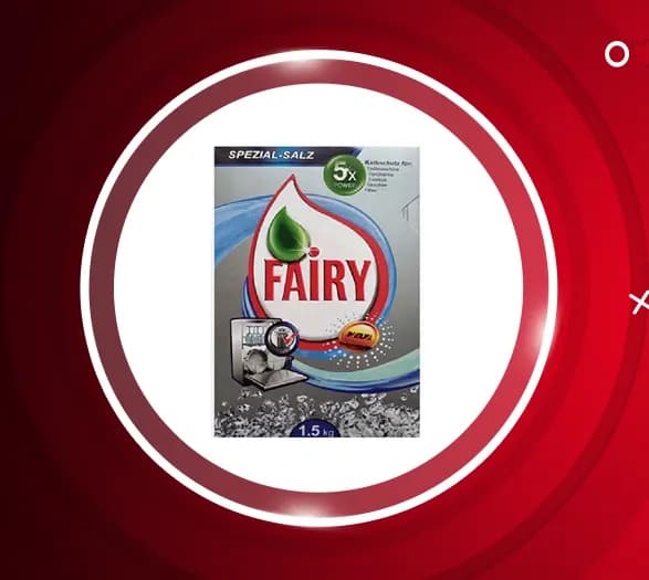 نمک ماشین ظرفشویی فیری درجه دو Fairy — تصویر ۲