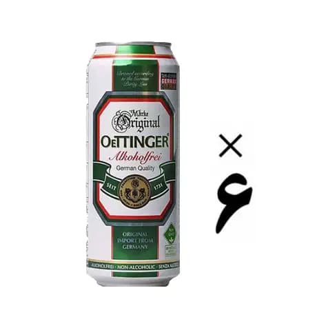 آبجو بدون الکل اوتینگر 6 عددی Oettinger