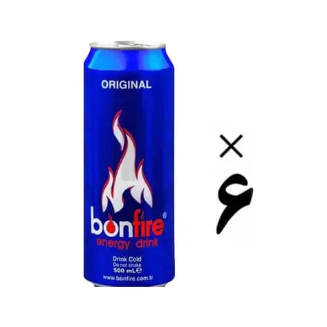 نوشیدنی انرژی زای بونفایر 6 عددی Bonfire