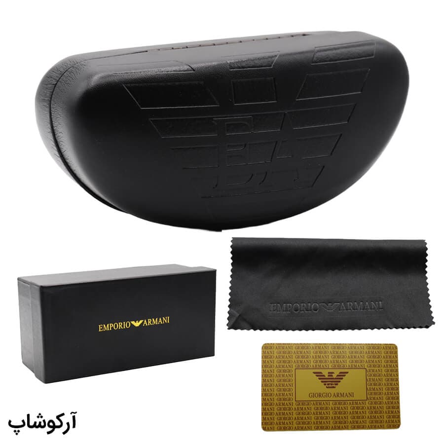 پک اورجینال عینک برند امپریو آرمانی (EMPORIO ARMANI) با تمام تجهیزات مدل 992881