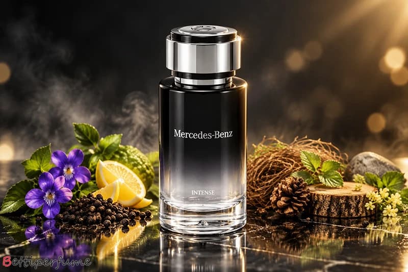 عطر ادکلن مرسدس بنز اینتنس مشکی Mercedes Benz Intense — تصویر ۶