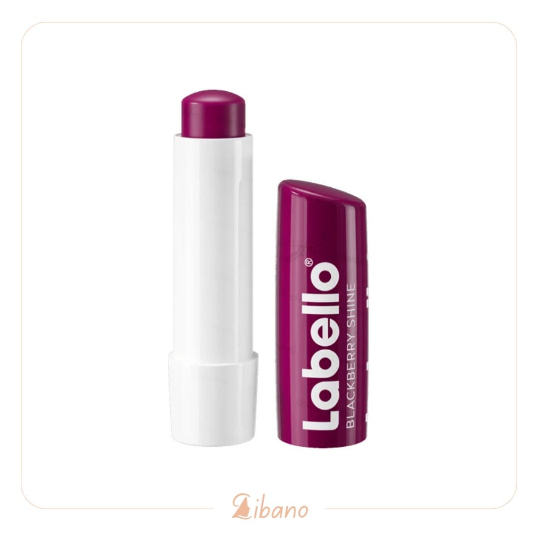 بالم لب Labello Blackberry Shine لابلو تمشک Labello Blackberry Shine Lip Balm