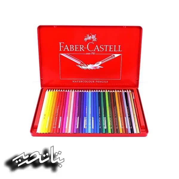 فابرکاستل- مداد رنگی 24 رنگ فلز -5845