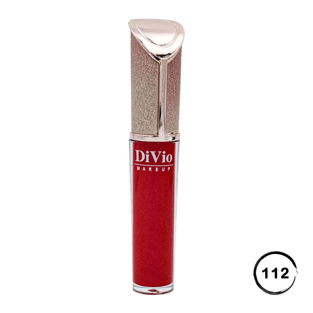 رژ لب مایع شاین دار دی ویو Divio شماره 112 — تصویر ۴