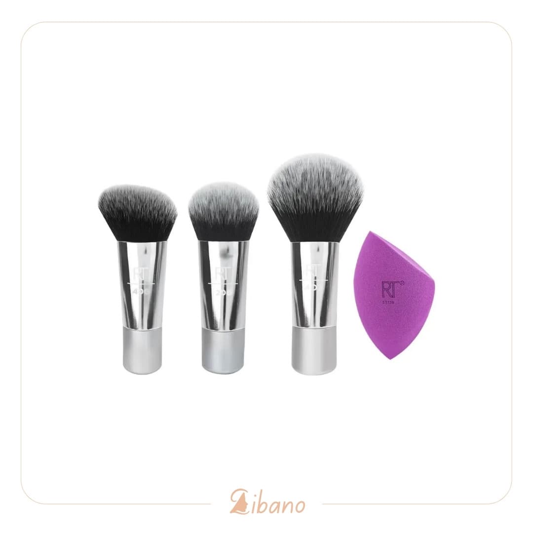 ست براش 4 تکه ریل تکنیک اسپارکل اورجینال Real Techniques