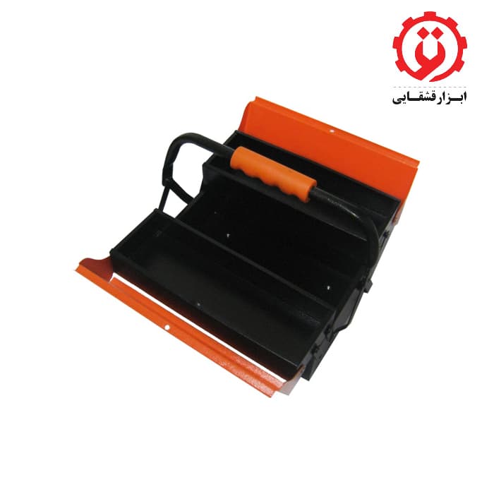 جعبه ابزار سایز 50 سانت 2 طبقه تنسر مدل 502 — تصویر ۳