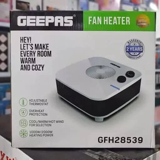 بخاری برقی جی پاس GFH28539 | فن هیتر 2000 وات دوحالته — تصویر ۲