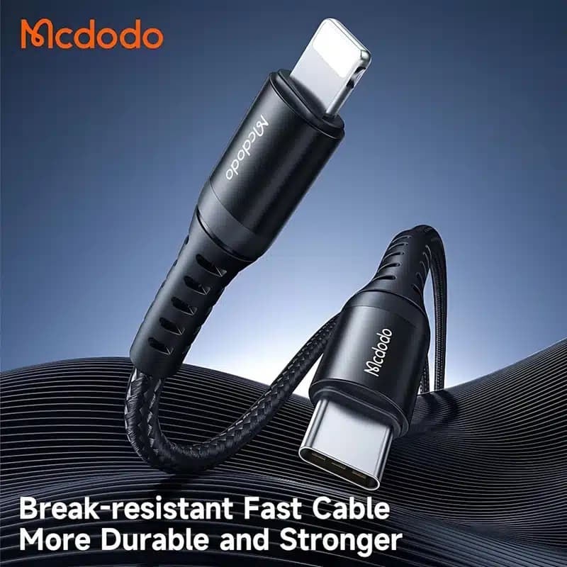 کابل USB-C به لایتنینگ مک دودو طول 0.2 متر مدل CA-563 — تصویر ۳