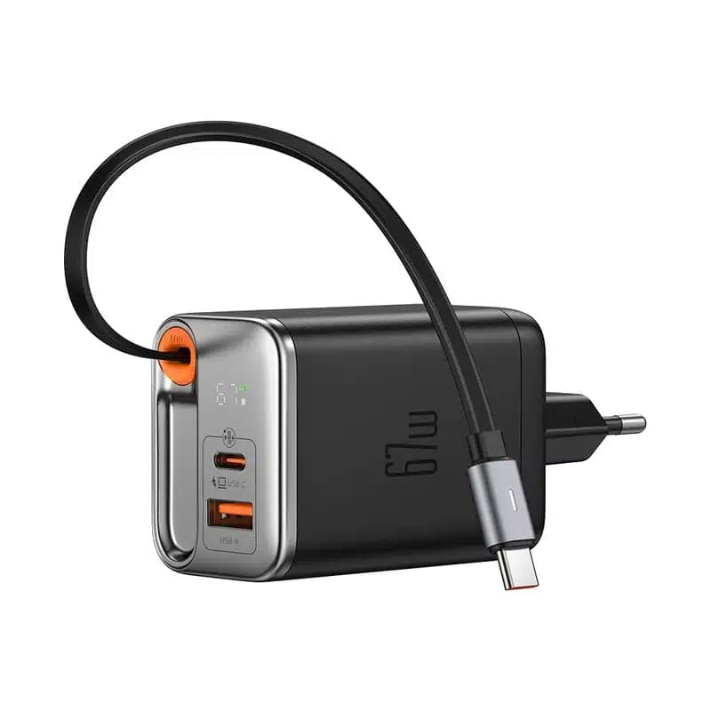 شارژر دیواری مک دودو توان 67 وات با کابل USB-C مدل CH-4100