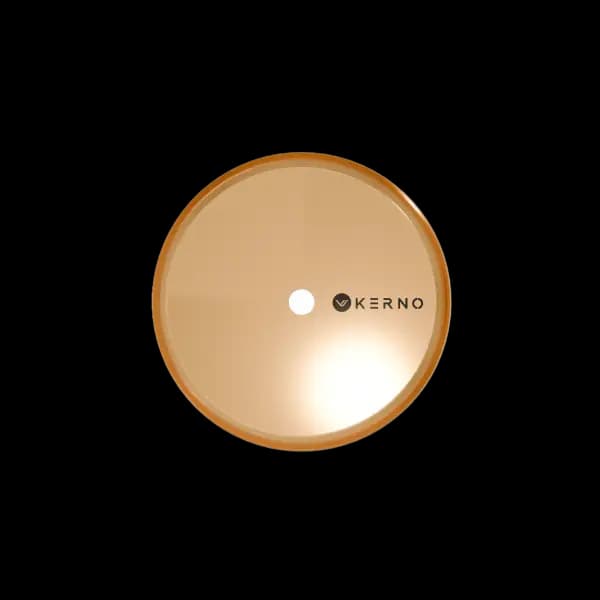 سینی کرنو طلایی مات مدل دراگون مدیوم kerno tray matte gold