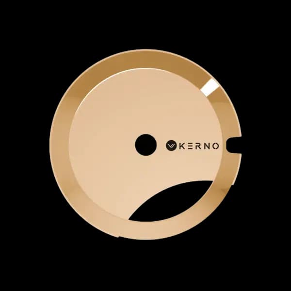 سینی کرنو طلایی براق مدل بوگاتی ایکس لارج kerno tray shiny gold