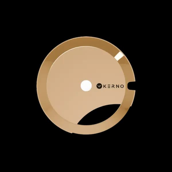 سینی کرنو طلایی براق مدل بوگاتی مدیوم kerno tray shiny gold