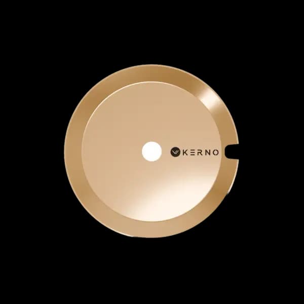 سینی کرنو طلایی مات مدل بوگاتی مدیوم kerno tray matte gold