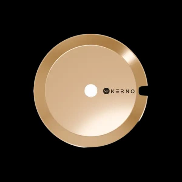 سینی کرنو طلایی مات مدل بوگاتی لارج kerno tray matte gold
