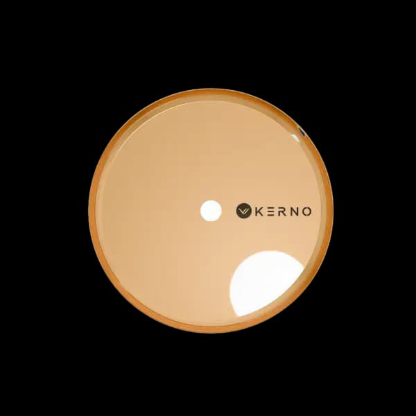 سینی کرنو طلایی براق مدل ایفل kerno tray shiny gold