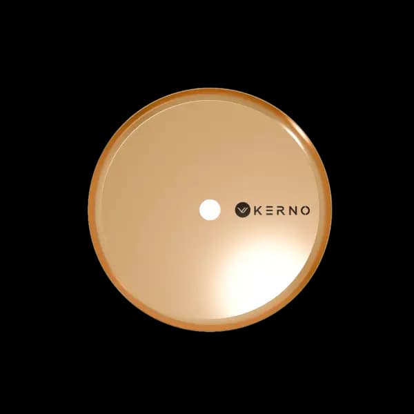 سینی کرنو طلایی مات مدل ایفل kerno tray matte gold