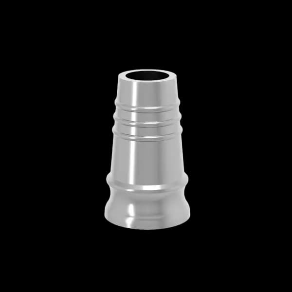 مهره سینی قلیان مدل بوگاتی نقره ای Hookah tray nut silver