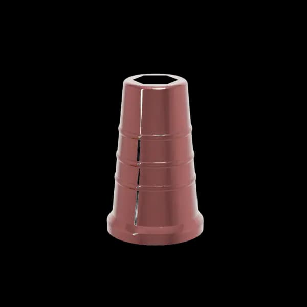 مهره سینی قلیان مدل ایکس لارج رزگلد Hookah tray nut rose gold