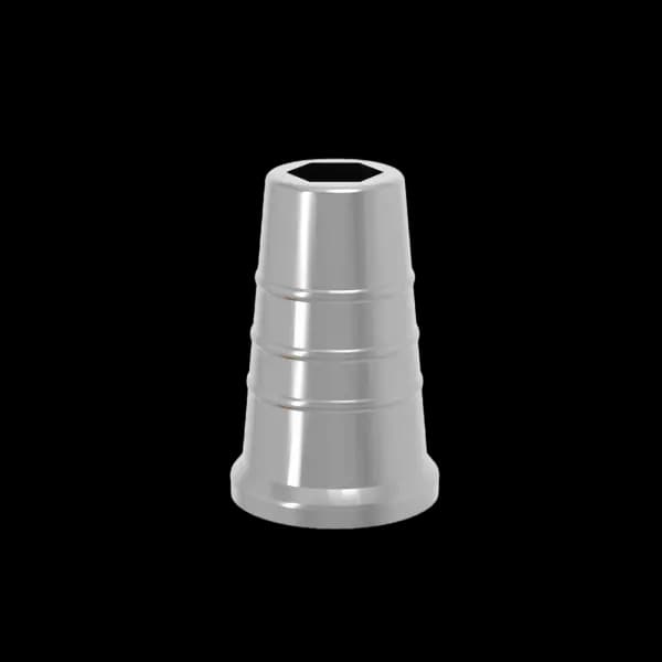 مهره سینی قلیان مدل ایکس لارج نقره ای Hookah tray nut silver