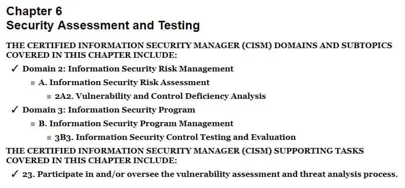 کتاب CISM Certified Information Security Manager Study Guide — تصویر ۳