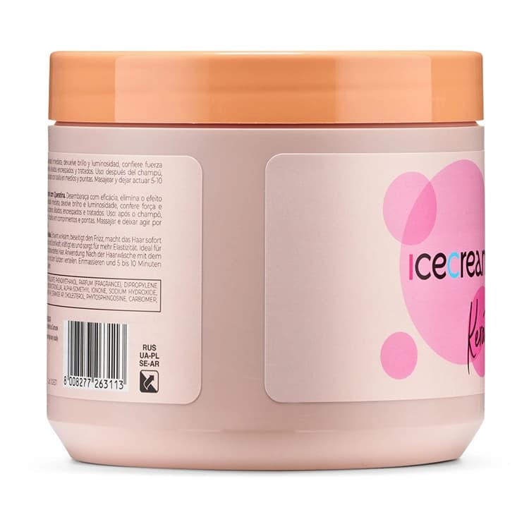 ماسک مو Inebrya مدل Ice Cream Keratin حجم 500 میلی لیتر — تصویر ۴