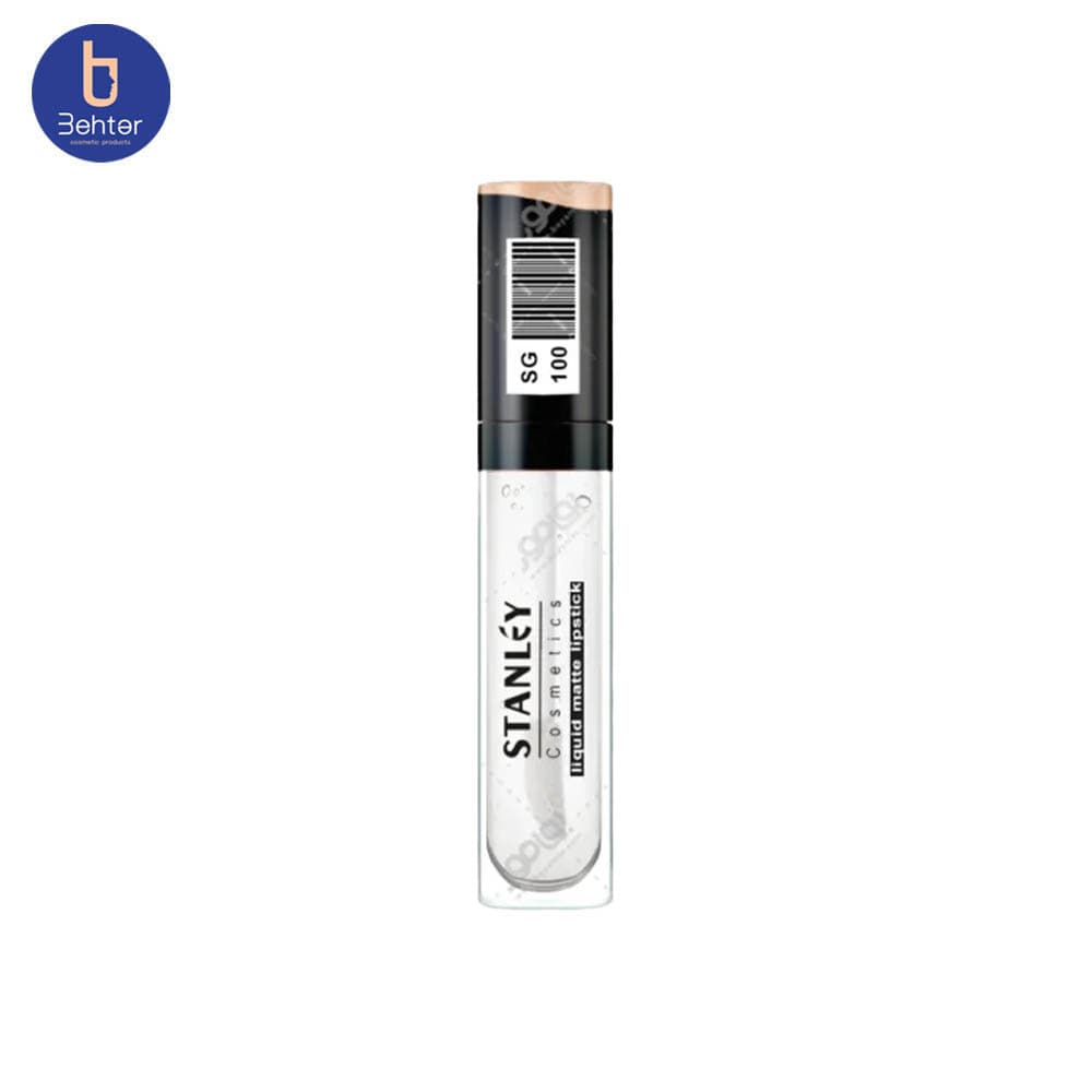 برق لب مایع اکلیلی شماره 100 استنلی Stanly Liquid Lipstick100