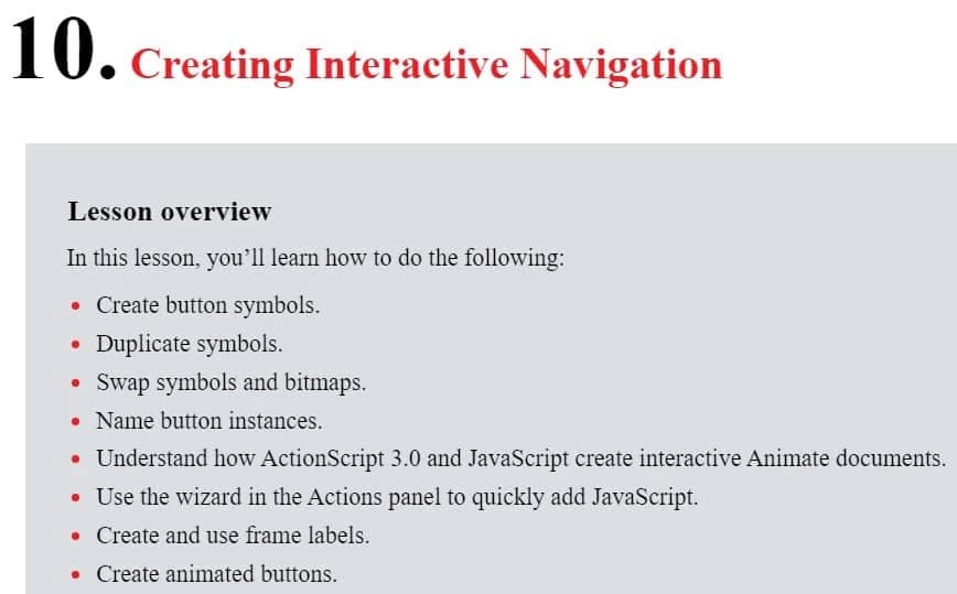 کتاب Adobe Animate Classroom in a Book — تصویر ۵