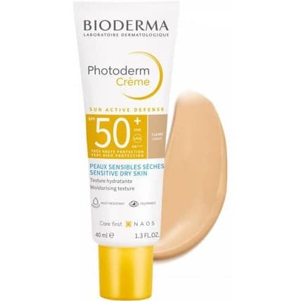 کرم ضد آفتاب رنگی مدل Photoderm رنگ Light SPF ۵۰ حجم ۴۰ میلی‌ لیتر کد 1941 — تصویر ۳