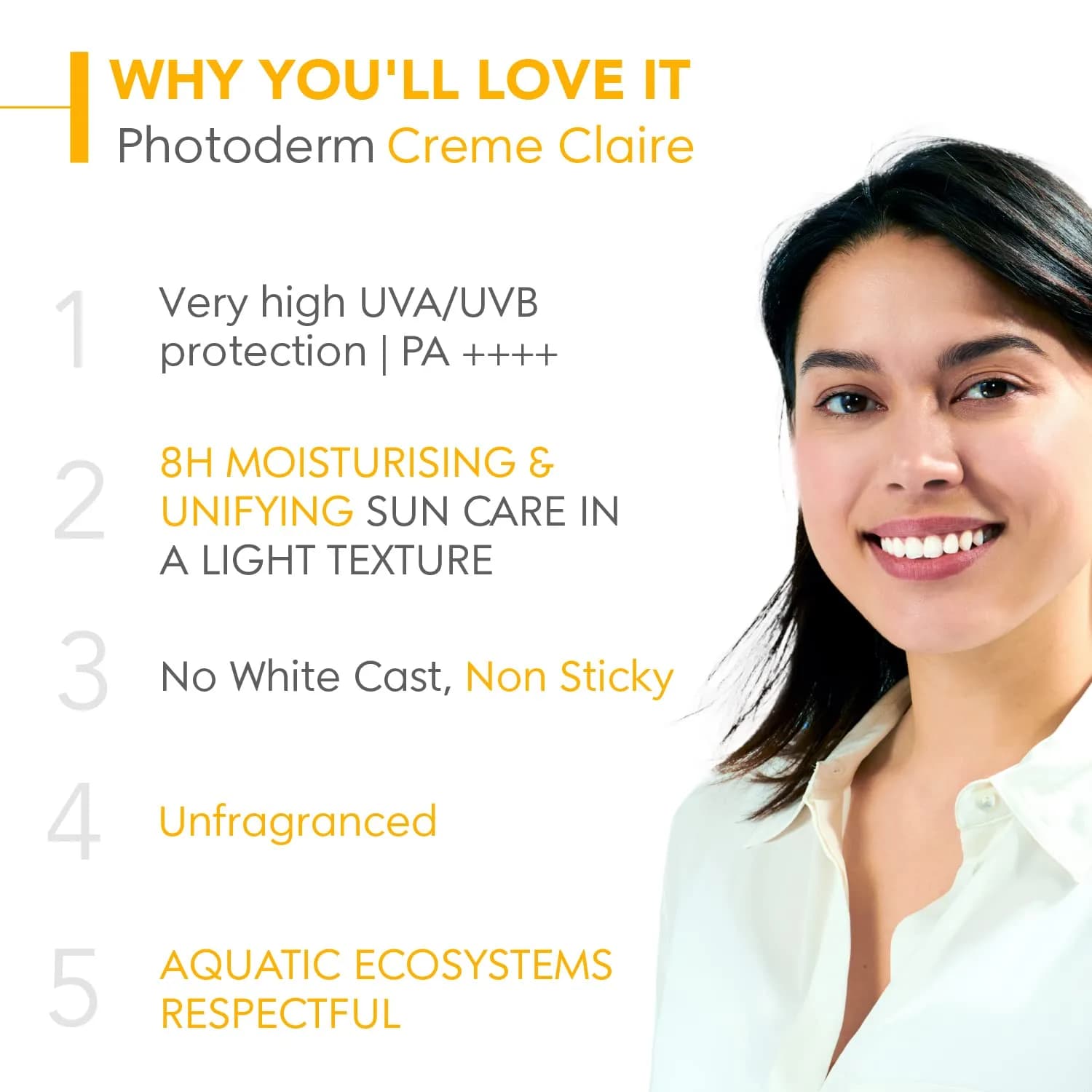کرم ضد آفتاب رنگی مدل Photoderm رنگ Light SPF ۵۰ حجم ۴۰ میلی‌ لیتر کد 1941 — تصویر ۴