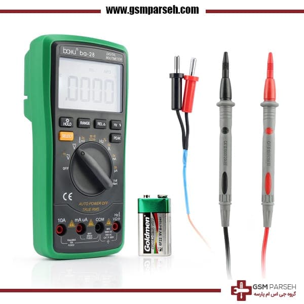 مولتی متر دیجیتال اتورنج باکو BAKU ba-28