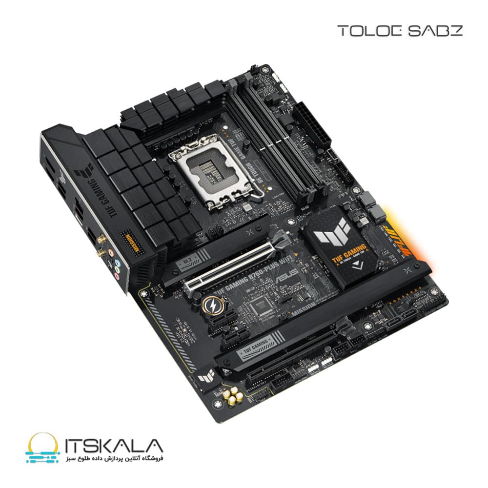 مادربرد ایسوس ASUS TUF GAMING B760-PLUS WIFI — تصویر ۲