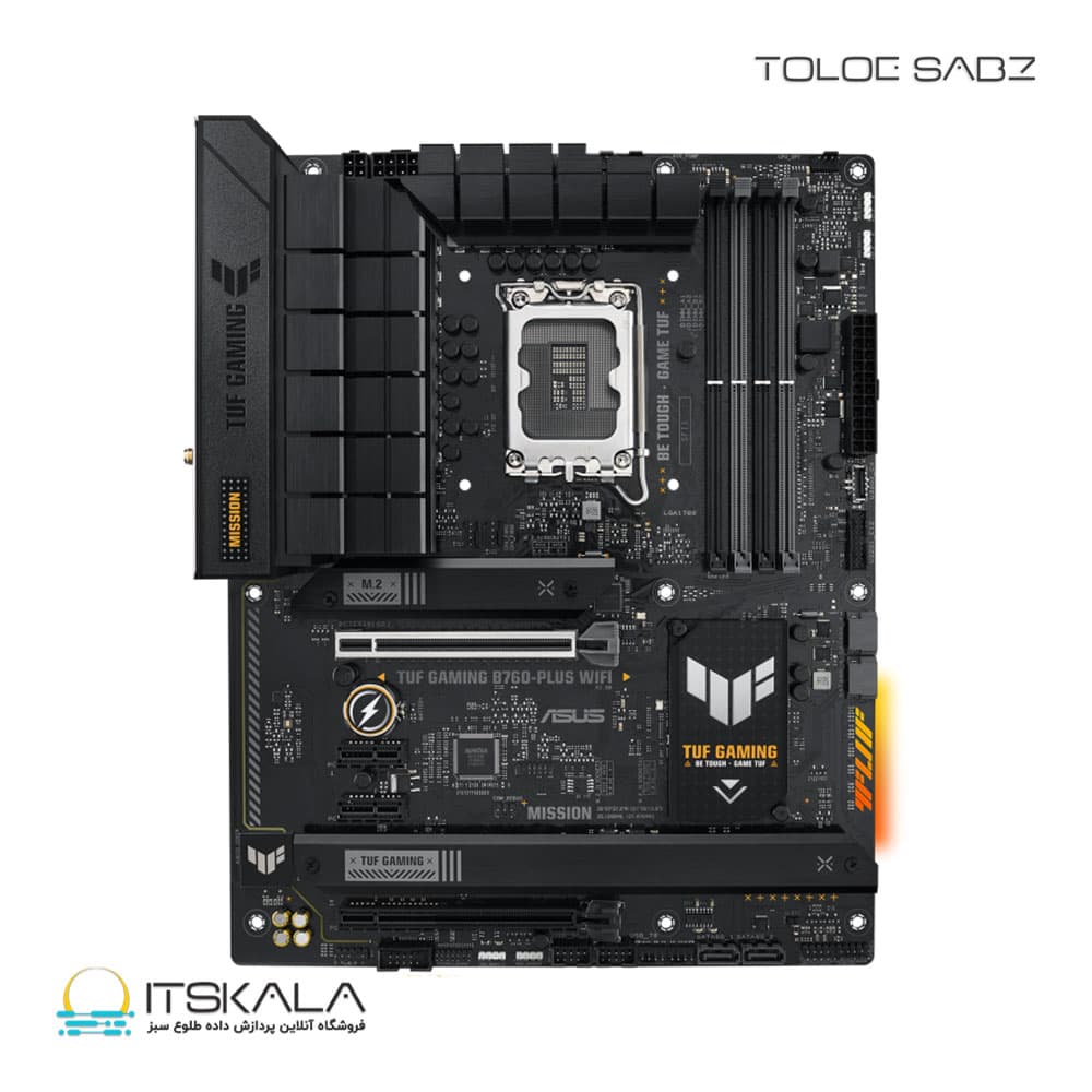 مادربرد ایسوس ASUS TUF GAMING B760-PLUS WIFI — تصویر ۳