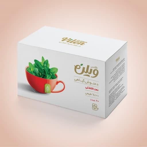 دمنوش گیاهی نعنا فلفلی گلدن ویلن بسته 20 عددی