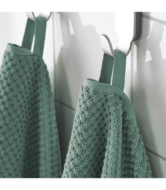 حوله ایکیا مدل IKEA-GULVIAL سایز 70×140 رنگ فیروزه — تصویر ۳