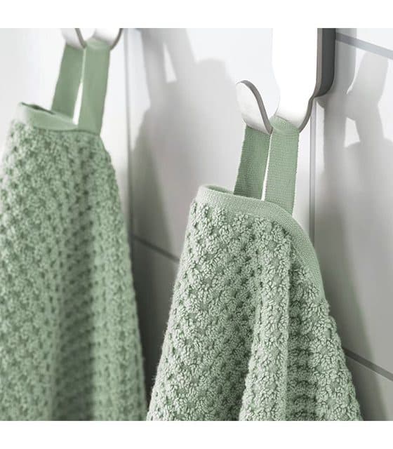 حوله دست ایکیا مدل IKEA-GULVIAL سایز 30×30 سبز — تصویر ۲