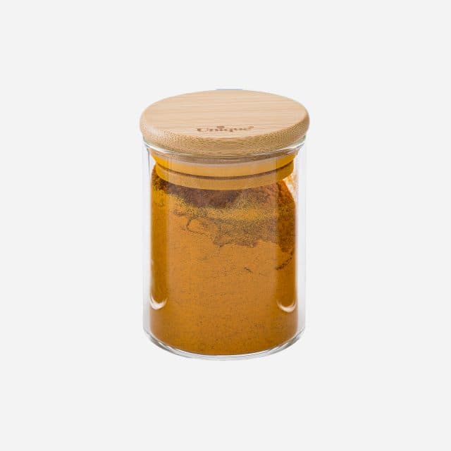جا ادویه درب چوبی گرد 7.5 سانت یونیک کد UN-1754
