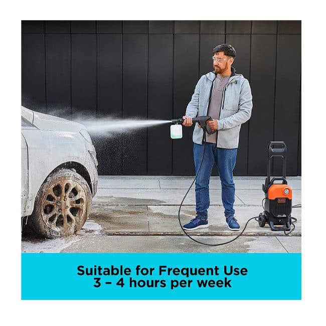 کارواش خانگی بلک اند دکر 150 بار 2000 وات مدل BEPW2000-B5 PSI 2100 — تصویر ۷